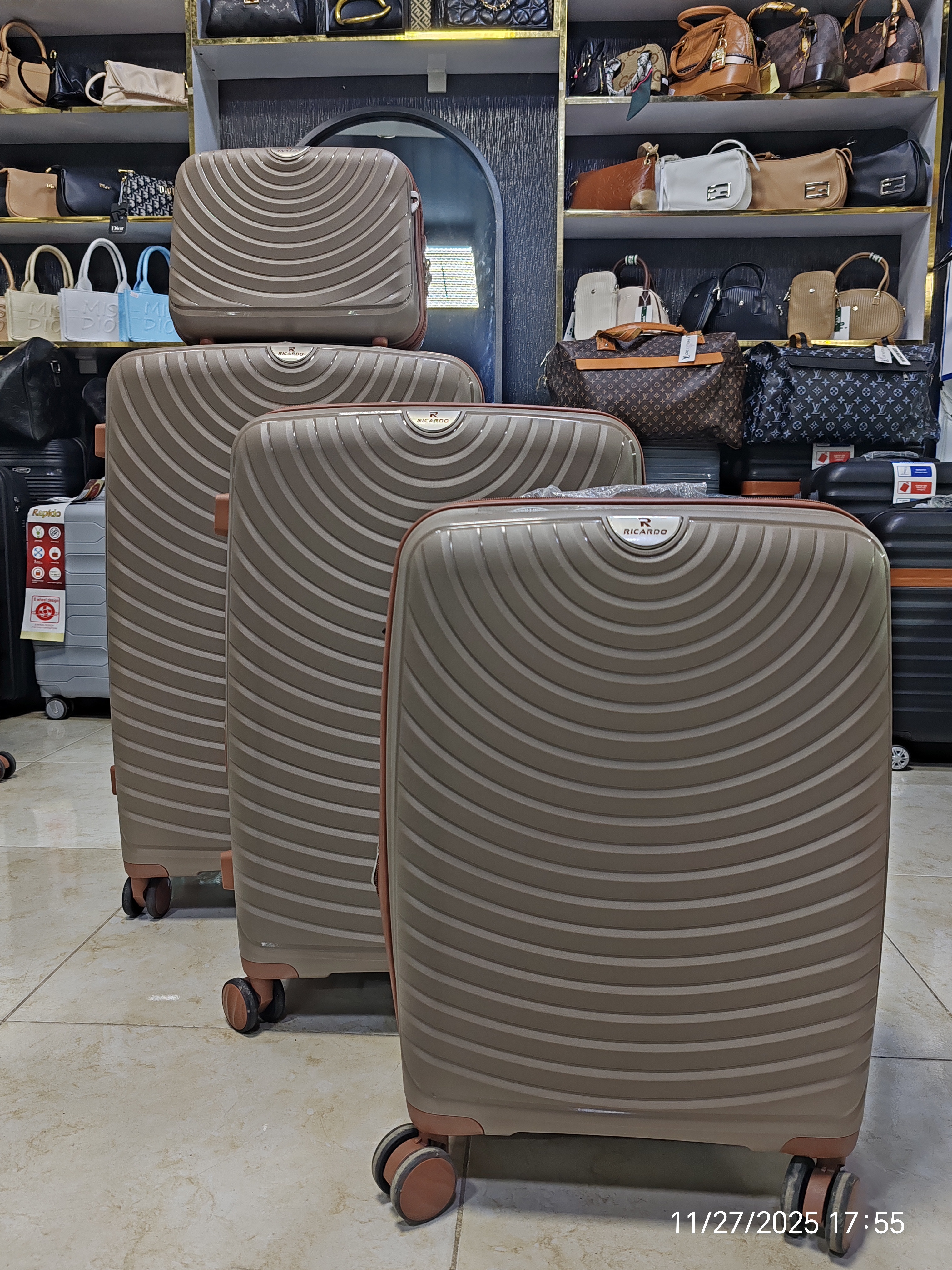 چمدان ریکاردو نشکن pp مدل سانرا